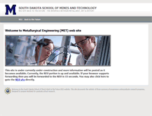Tablet Screenshot of met.sdsmt.edu