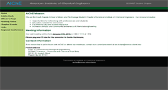 Desktop Screenshot of aiche.sdsmt.edu