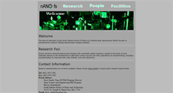 Desktop Screenshot of nano-fs.sdsmt.edu