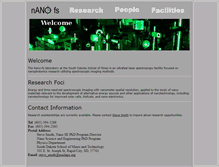 Tablet Screenshot of nano-fs.sdsmt.edu