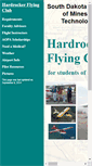 Mobile Screenshot of flyingclub.sdsmt.edu
